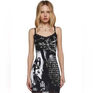 Goth Body Con Dress